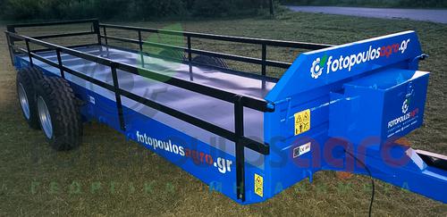 Αγροτικά και γεωργικά μηχανήματα Φωτόπουλος Κωνσταντίνος ρυμούλκες και πλατφόρμες